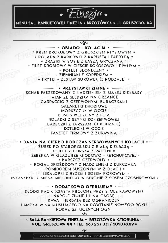 menu strona 1